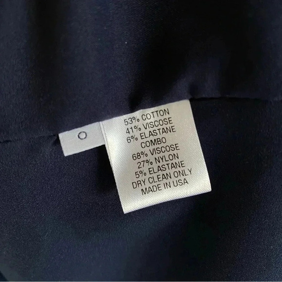 PEARL By Lela Rose Navy Blue Blazer Sz 0 - Picture 4 of 8